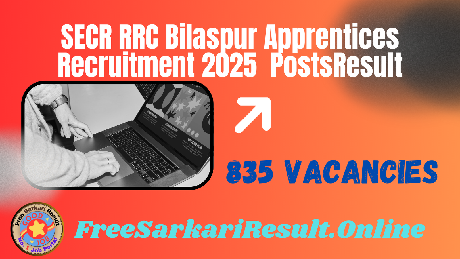 SECR RRC Bilaspur Apprentices Recruitment